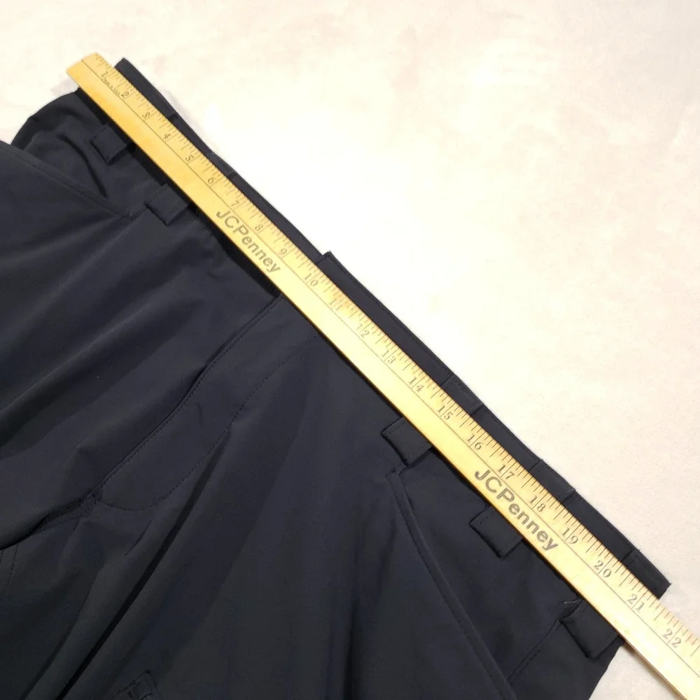 Duluth Trading Co Flexpedition Pants Mens 40x30 Black Relaxed Cargo 75291 Nylon
